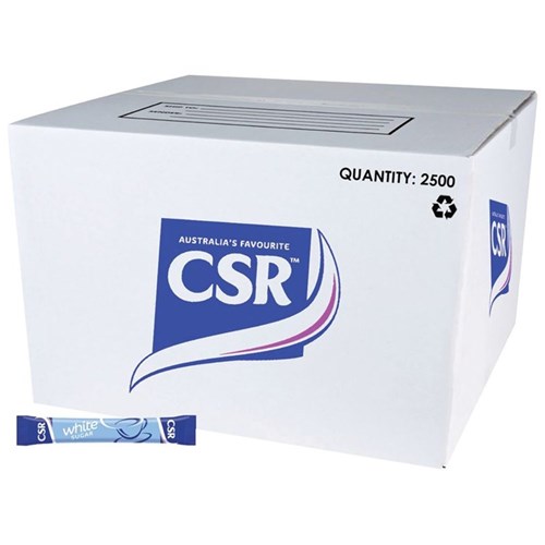 CSR PC 3G x 2500 WHITE SUGAR STICKS