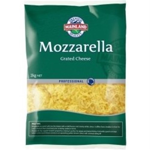 MAINLAND 2KG SHREDDED MOZZARELLA CHEESE