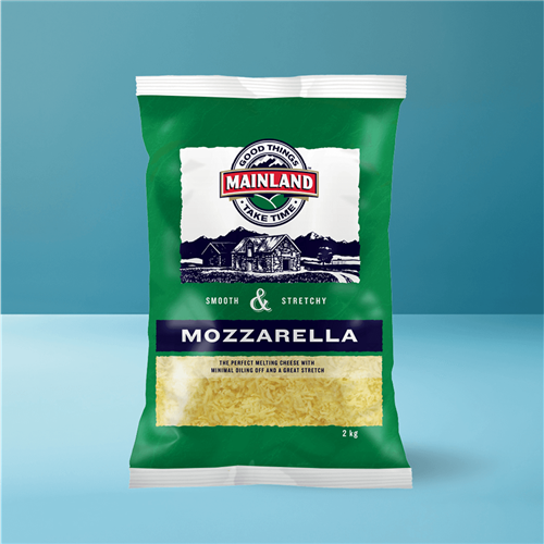 MAINLAND 2KG SHREDDED MOZZARELLA CHEESE