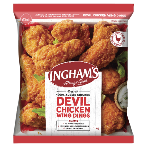 INGH 20540 1KG DEVIL WING DINGS