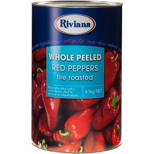 RIV A12 FIRE ROAST WHOLE RED CAPSICUM
