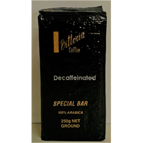 VITT S BAR 250G DECAF GROUND