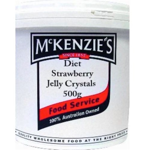 MCK 500G DIET STRAWBERRY JELLY CRYSTALS