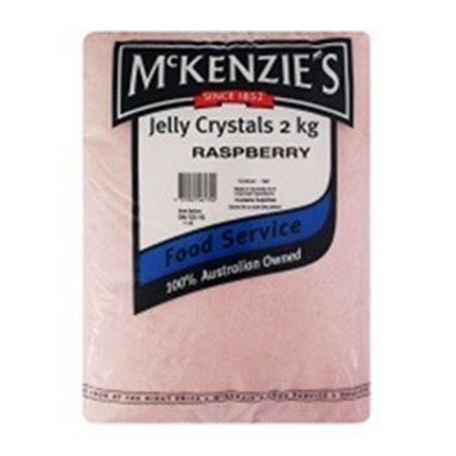 MCK 2KG RASPBERRY JELLY CRYSTALS