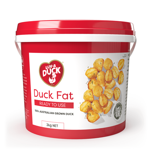 LUV 2KG DUCK FAT RENDERED FRZ