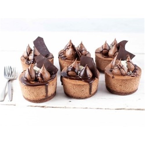 SBN (6) GF REGULAR IND TOBY'S CHOC CHEESECAKE*