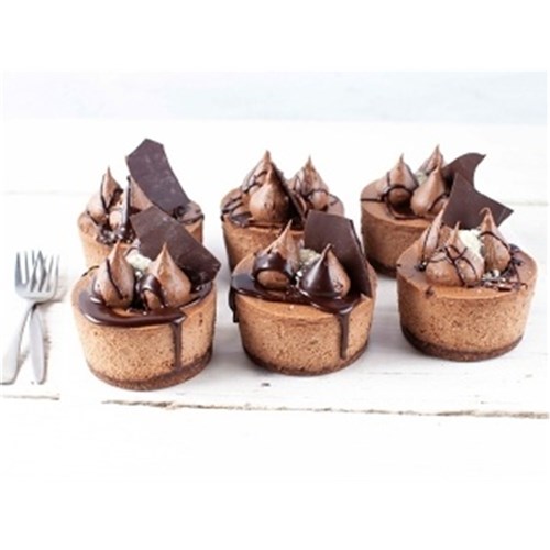 SBN (6) GF REGULAR IND TOBY'S CHOC CHEESECAKE*