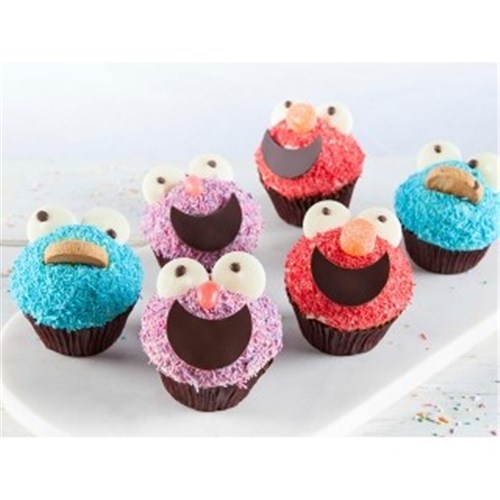 SBN (6) FUZZY BUDDIES CUPCAKE*