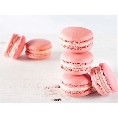 SBN (20) GF RASPBERRY CREAM MACARONS*