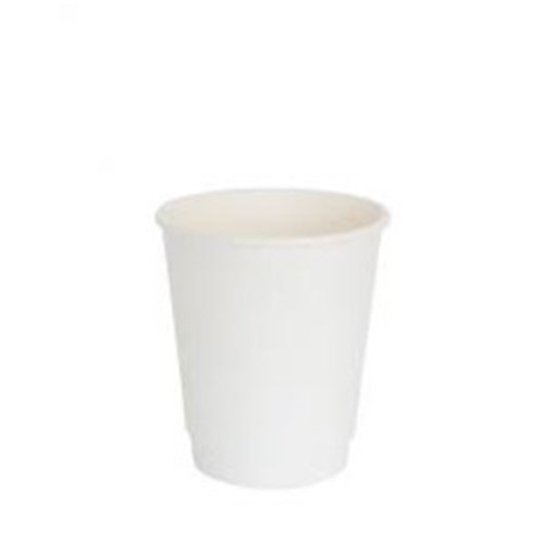 AB 8OZ WHITE COFFEE CUP(50)