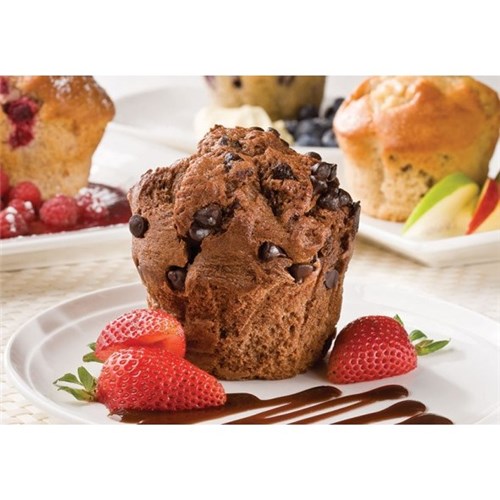 PRIESTLEYS 150Gx6 DOUBLE CHOC MUFFIN 1-091