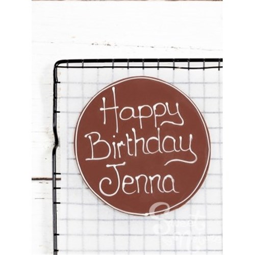 SBN X1 DARK CHOC CUSTOM PLAQUE*