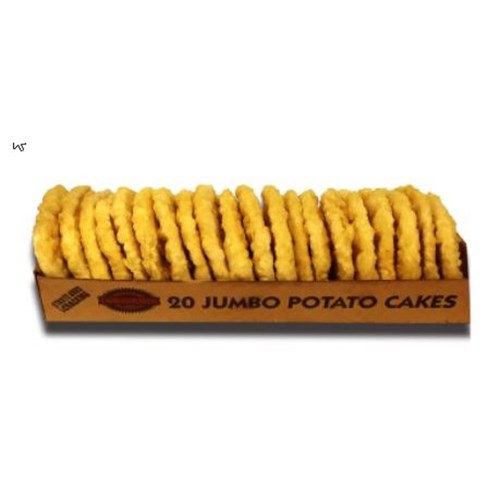 CJ x100 JUMBO POTATO CAKES 9KG