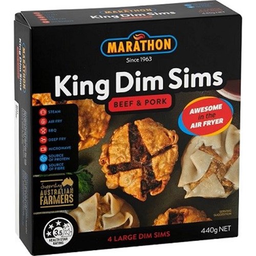 MARATHON KK 110Gx25 LARGE BEEF/PORK DIM SIM