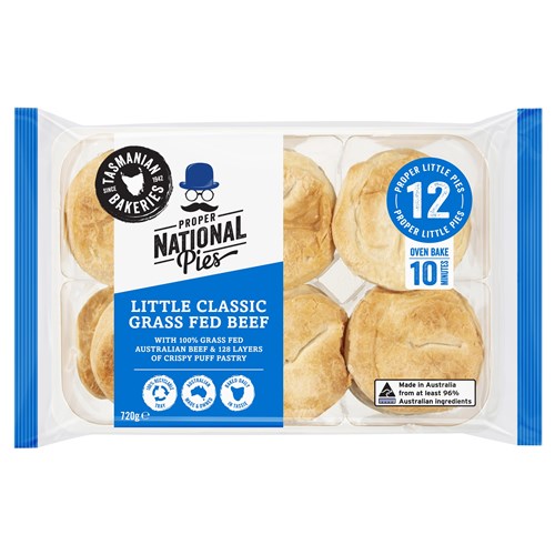 NAT PROPER LITTLE PIE 60Gx48 CLASSIC BEEF