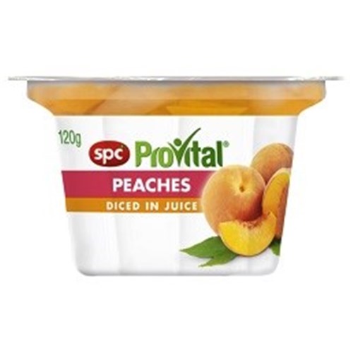 SPC 120G x 24 NJ PEACH DICED