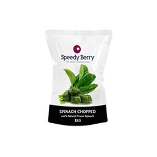 SPEEDY 1KG IQF FRZ SPINACH CHOPPED