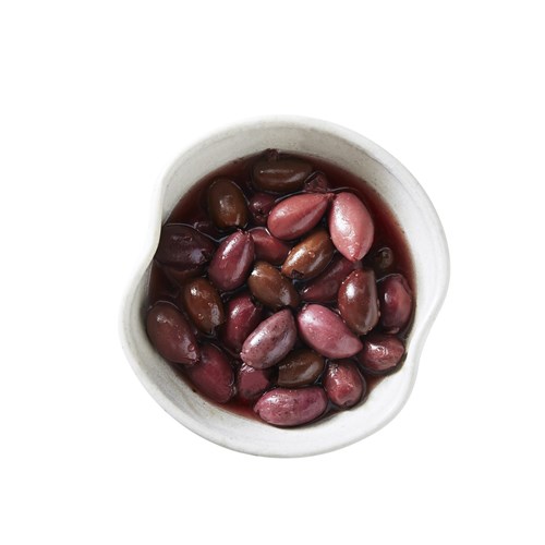MTZERO 2KG PITTED KALAMATA ORGANIC OLIVES