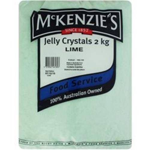 MCK 2KG LIME JELLY CRYSTALS
