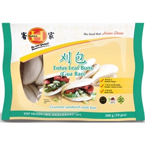 HAKKA 30G x 10PCS LOTUS BAO BUNS SMALL (300G)