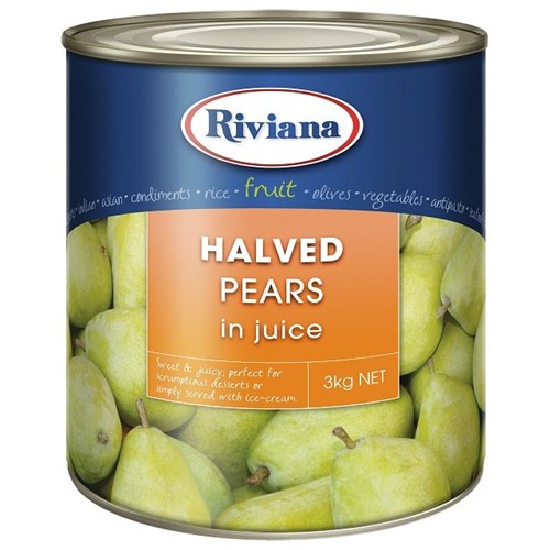 RIV 3KG NJ PEAR HALVES