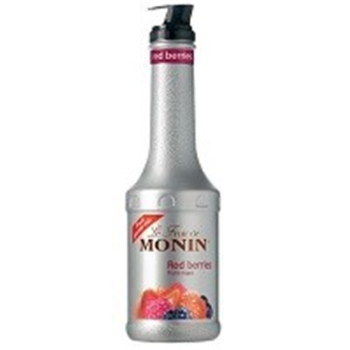 MONIN 1LT FRUIT PUREE RED BERRIES*