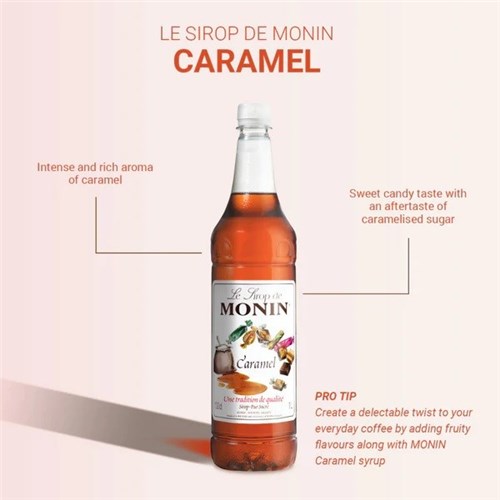 MONIN 700ML CARAMEL SYRUP