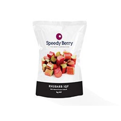 SPEEDY 1KG IQF FRZ RHUBARB CHOPPED