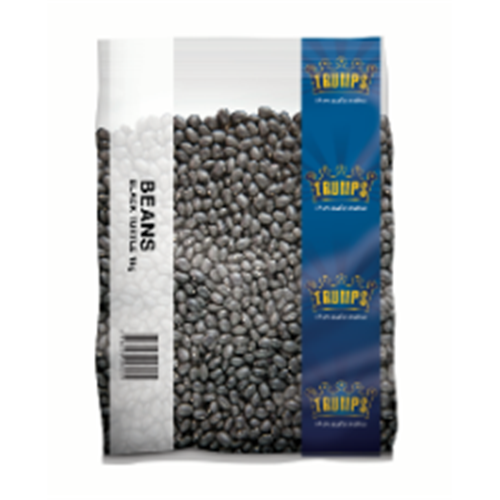 TRUMPS 1KG BLACK TURTLE BEANS