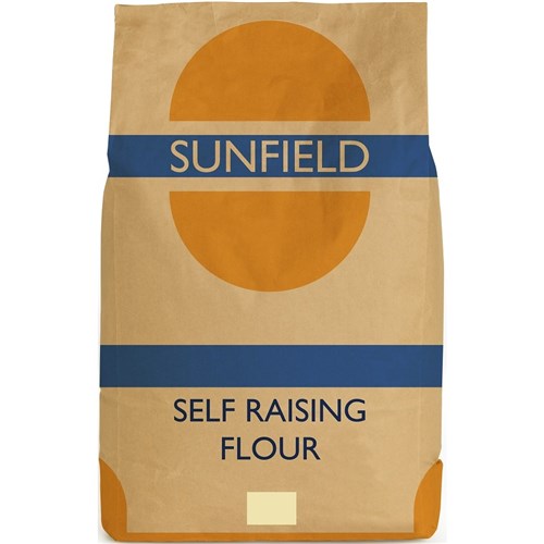 SUNFIELD 12.5KG SELF RAISING FLOUR