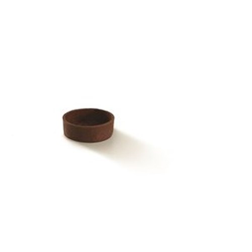 RB 56MM x 96 ROUND CHOC SHORTBREAD SHELL BAKED (BCH56)