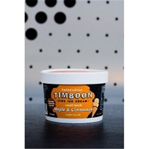 TIMBOON ICECREAM 500ML x 6 MAPLE CINNAMON