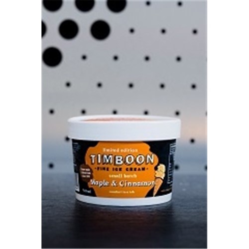 TIMBOON ICECREAM 500ML x 6 MAPLE CINNAMON