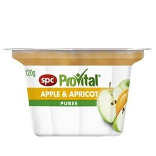 SPC 120G x 24 NJ APPLE & APRICOT PUREE