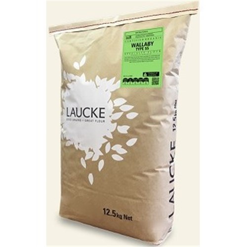 LK 12.5KG ORGANIC WALLABY BAKERS FLOUR T55