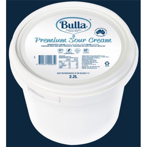 BULLA 2.2LT PREMIUM SOUR CREAM*