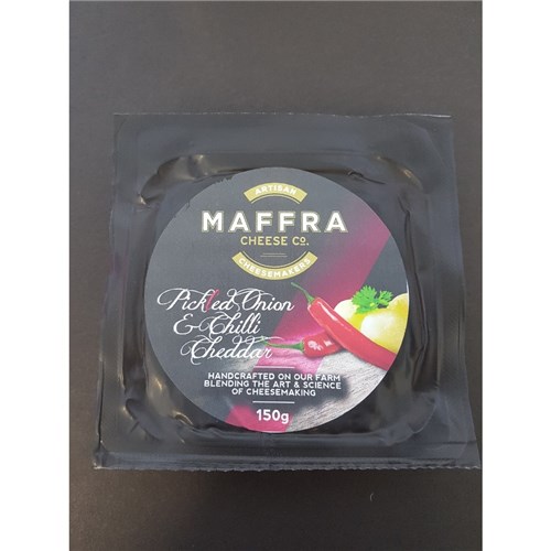 MAFFRA 150G PICKLED ONION & CHILLI CLUB CHEDDAR CHEESE