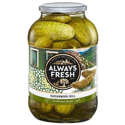 RIV ALWAYS FRESH 1.9KG DILL CUCUMBERS