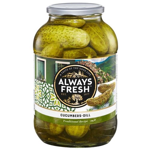 RIV ALWAYS FRESH 1.9KG DILL CUCUMBERS
