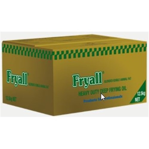 FRYALL 12.5KG H/DUTY DEEP FRYING SOLID OIL