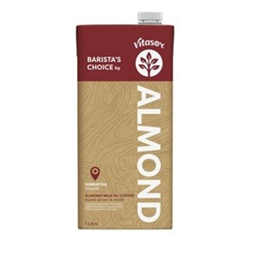 VITASOY 1LTx12 GF BARISTAS CHOICE ALMOND MILK