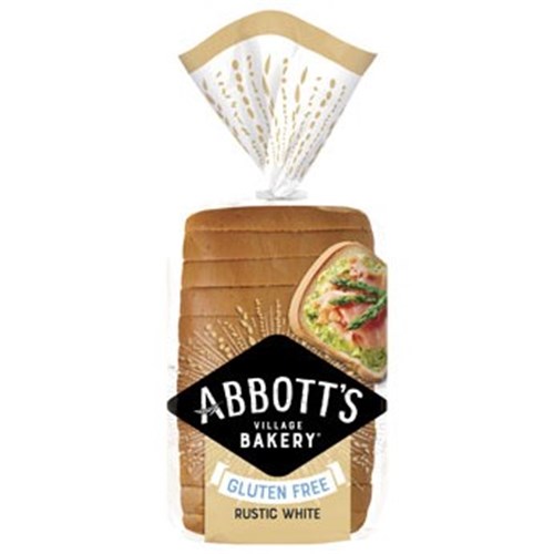 ABBOTTS 9110 500Gx6 GLUTEN FREE RUSTIC WHITE BREAD