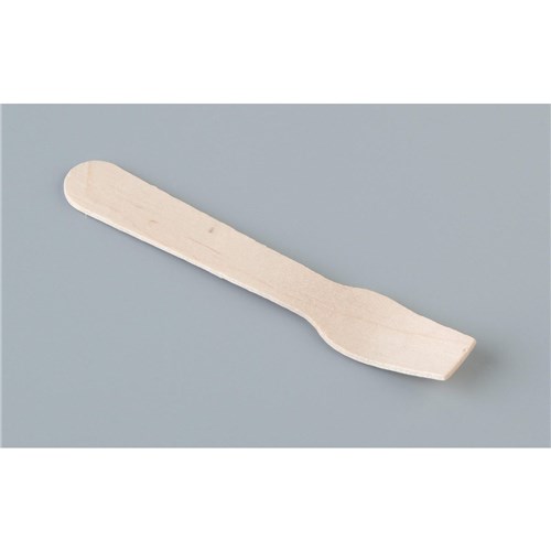ANCHOR GELATO SPOON WOODEN CUTLERY x 100