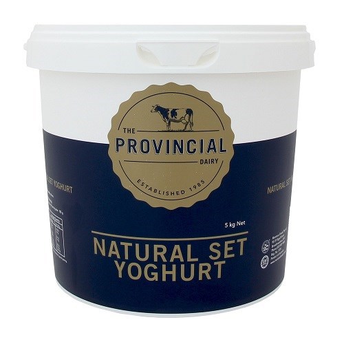 PROVINCIAL DAIRY 5KG NATURAL SET YOGHURT