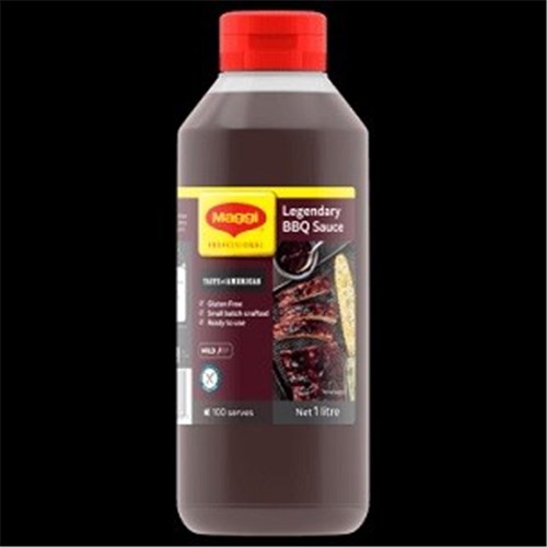 MAGGI 1LT PROFESSIONAL LEGENDARY BBQ SAUCE (6)
