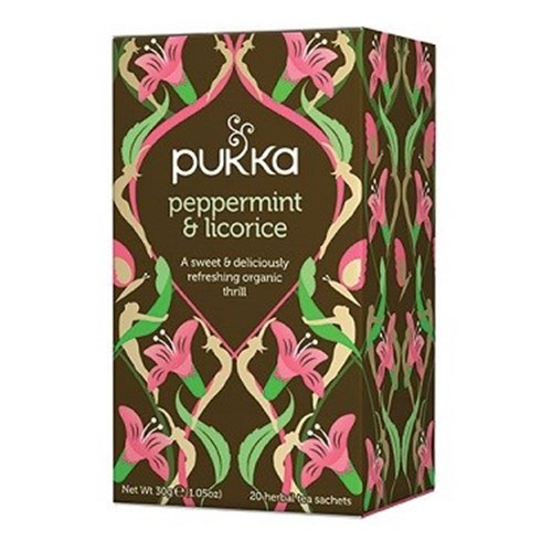PUKKA PEPPERMINT LICORICE X 20 ENV TEA 