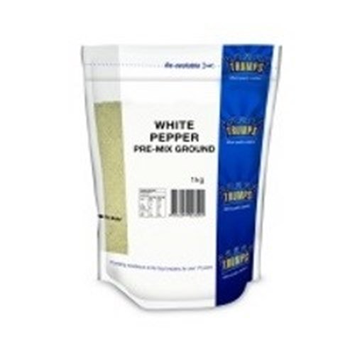 TRUMPS 500G GROUND WHITE PEPPER