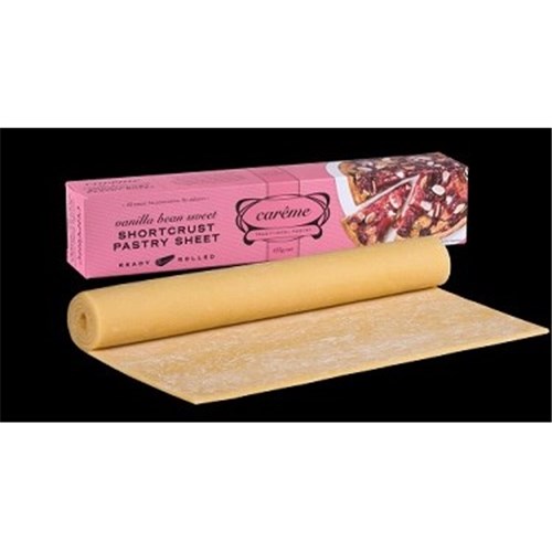 CAREME 12 x 435G SWEET VANILLA SHORTCRUST