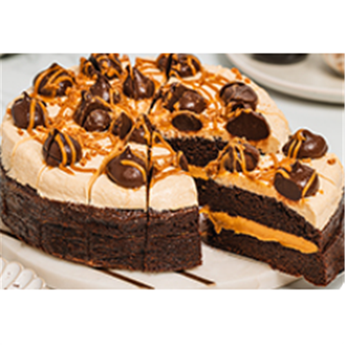 PRIESTLEYS 16 CUT x 2 CARAMEL SIN CAKE