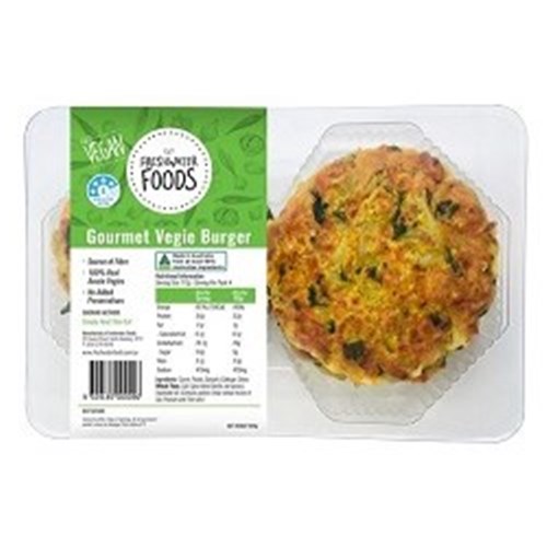 FC X 4 MF GOURMET VEGIE BURGERS VEGAN